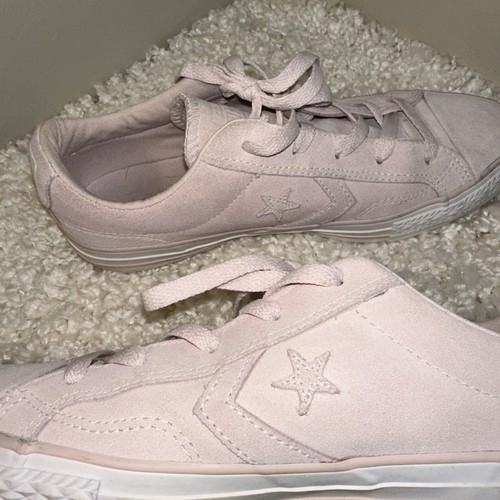 Converse One Star Ox Barely Rose Suede Men 6/Women 8 Athletic Shoes Sneaker Low - Picture 2 of 13