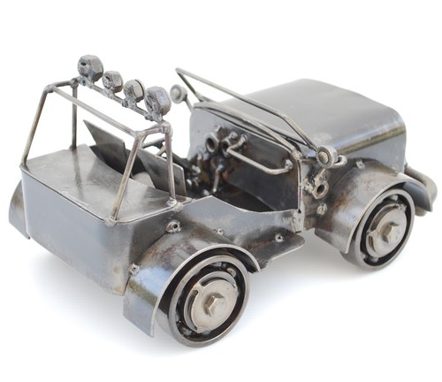 U.S. Army Truck Metal Sculpture | Handmade Steel Sculpture | Christmas Gifts - Picture 10 of 15