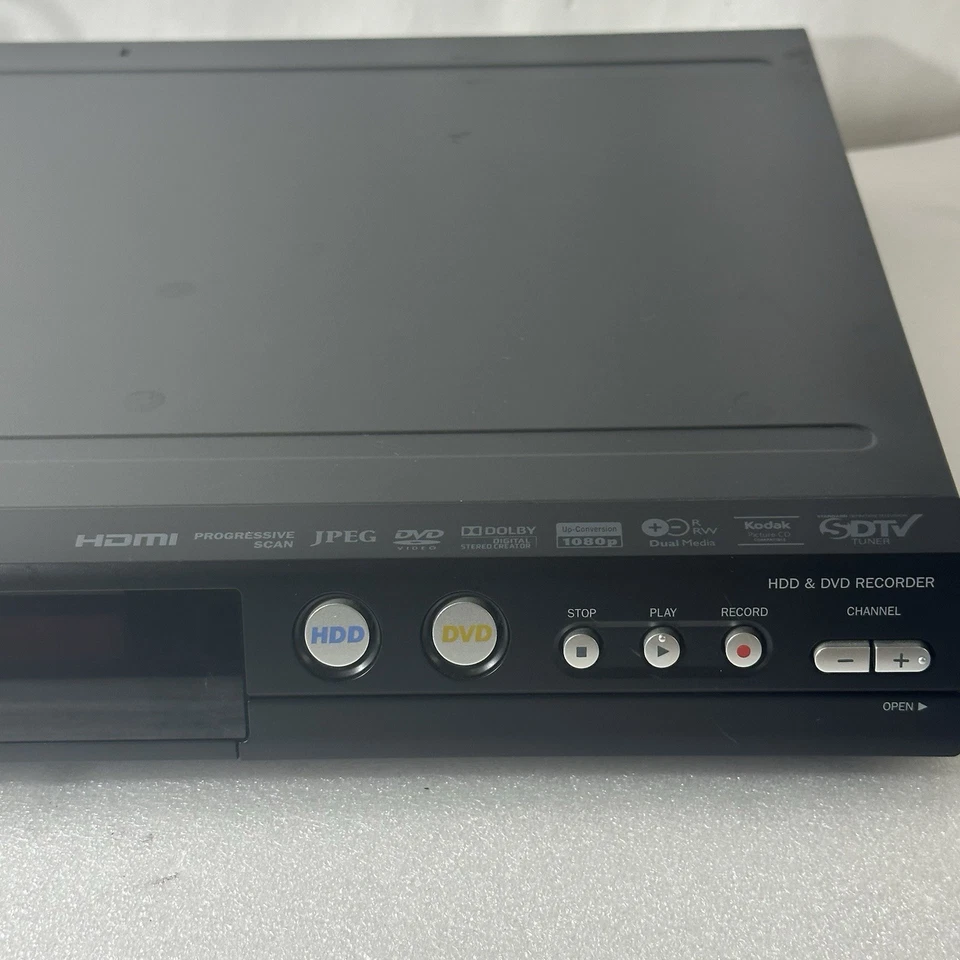 Magnavox MDR513H/F7 HDD DVD Recorder Player Tested & Working No Remote - Image 3 of 4