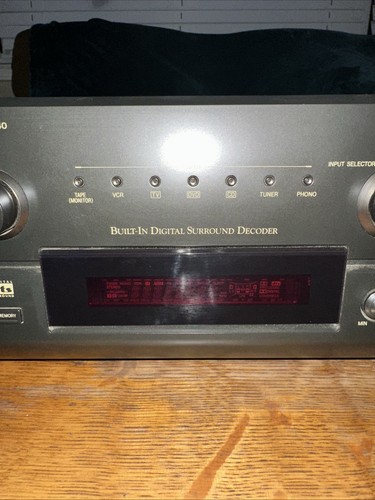 TECHNICS SA-DX940 AV CONTROL STEREO RECEIVER TESTED NO REMOTE W/ORIGINAL BOX - Picture 6 of 14