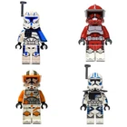 LEGO Star Wars Clone Trooper Minifigure Lot Rex Cody Fox Fives sw1304 sw1233 New