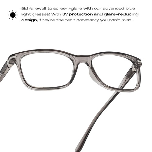 Readerest Blaulicht blockierende Brille dünne reflektierende Gläser entspiegelt Computer - Bild 4 von 8