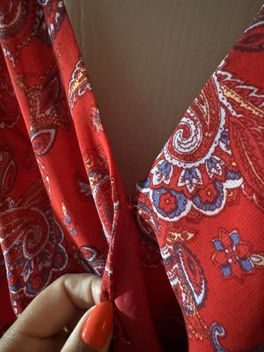 Forever 21 Red Long Backless Dress - Picture 2 of 5