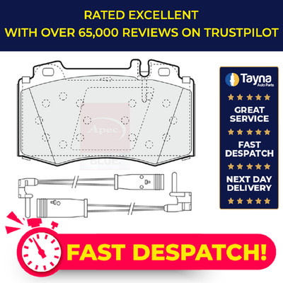 Brake Pads Set fits MERCEDES CLK55 AMG A209, C209 Front 5.4 5.5 02 to 10 Quality