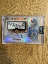 2022 Topps Dynasty Pete Alonso Auto Batting Glove Patch 4/5 New York Mets