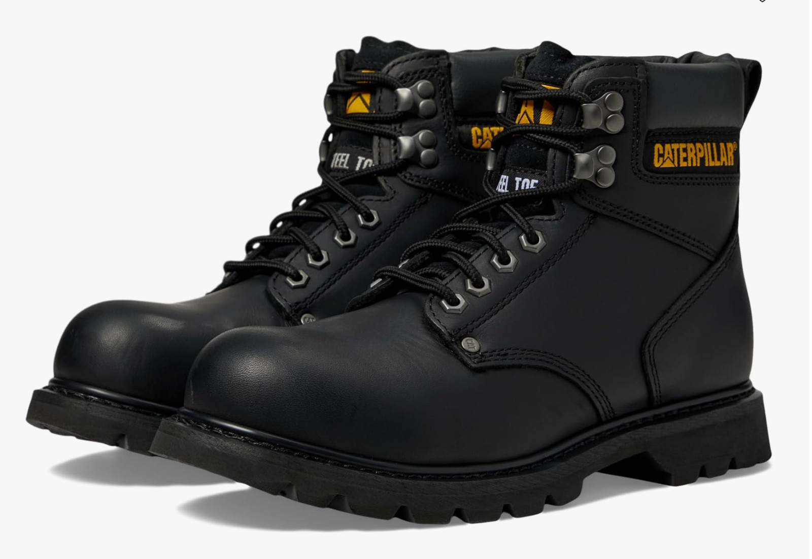 Caterpillar Second Shift Soft Toe Work Boot Dark Brown US 11