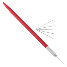 1 Set Doll Hair Rooting Reroot Rehair Tool Holder With 0.6mm Needles Doll Wig