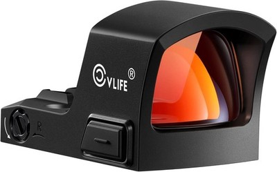 CVLIFE WildHawk 5000G Shockproof 2MOA & 36 MOA Circle/3MOA Handgun Red Dot,Motio