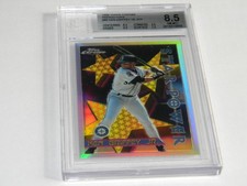 1996 Topps Chrome Refractors #90 *Ken Griffey Jr.* STP BGS NM-MT+ 8.5 Beautiful!