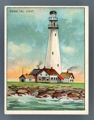 1911 T77 Lighthouse Series ''Boon Island Light'' EXCELLENT  **BBQ**