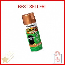Rust-Oleum 241232 High Heat Ultra Spray Paint, 12 oz, Aged Copper
