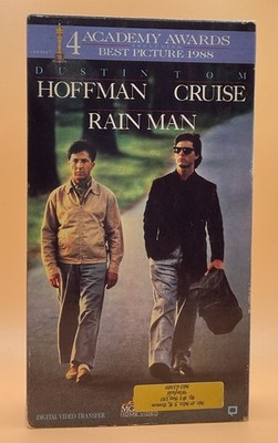 Rain Man VHS 1988 Tom Cruise **Buy 2 Get 1 Free**
