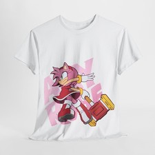 Sonic The Hedgehog Amy Rose T-Shirt, Unisex Tee for Fans, Hedgehog Shirt, Video