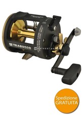 MULINELLO TRABUCCO NEPTUNE SR PESCA TRAINA SERRA LAMPUCHE PALAMITI 3 CUSCINETTI