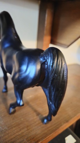 Breyer 1977-1978 Model Horse Congress Matte Black Arabian Stallion One Of 200 - Picture 5 of 7
