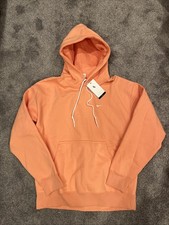 Nike Solo Swoosh Fleece Pullover Hoodie Men Size Large L Apricot DX1355-344 100