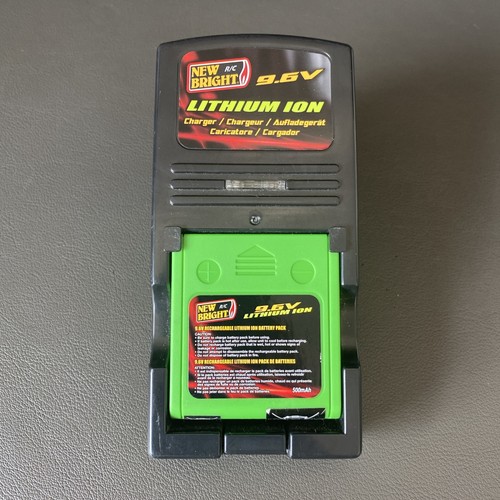 New Bright RC 9.6V Li Ion Battery And Charger Wall Plug Sgc0960500cu