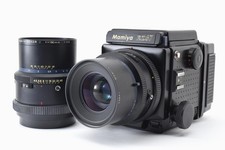 2Lens NEAR MINT- Mamiya RZ67 Pro Body Z 90mm f/3.5 180mm f/4.5 Lens Japan