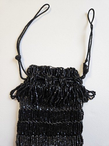 LOT Art Deco 1920's Antique Czech Bead Glass Micro Beaded Bags Purses Flapper - Picture 20 of 24