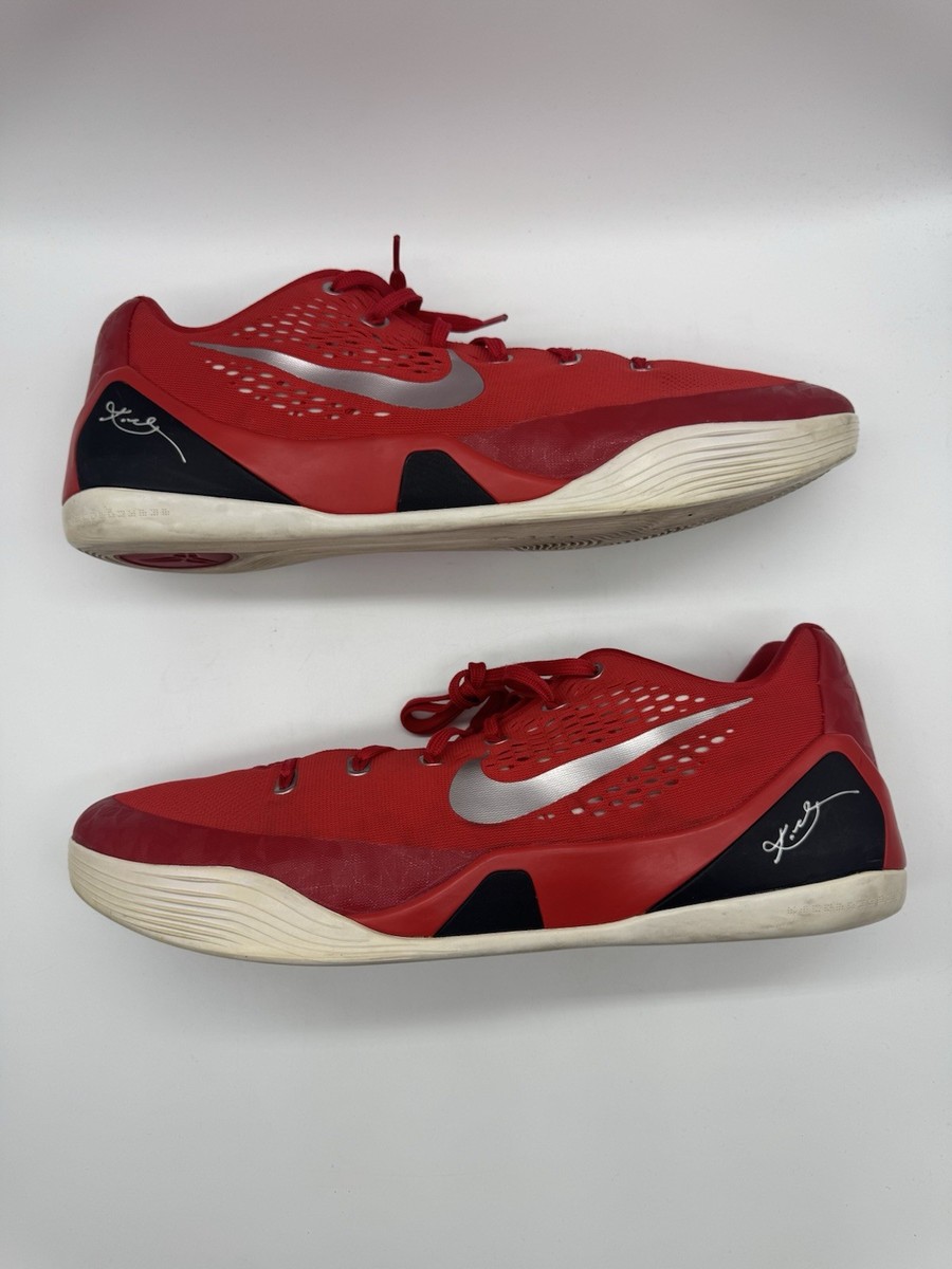 Nike Kobe IX 9 EM TB University Red 685776-602 Men's Size 18