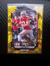 2025 Panini Prizm Draft Picks - New Recruits Jack Sawyer #4 Gold Ice Prizm (RC) 