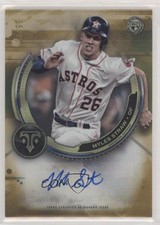 2019 Topps Triple Threads Rookie Gold 15/25 Myles Straw #RAU-MS Auto RC 6fs