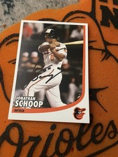 Jonathan Schoop Autographed Baltimore Orioles Baseball Sports Trading Card