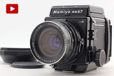  Near MINT Mamiya RB67 Pro S Film Camera NB 65mm f/4.5 Lens 120 Back From JAPAN