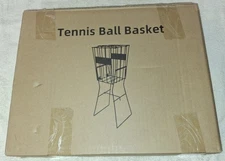jifadet Tennis Ball Basket Hopper Pickel Ball Racquet Ball Capacity 50