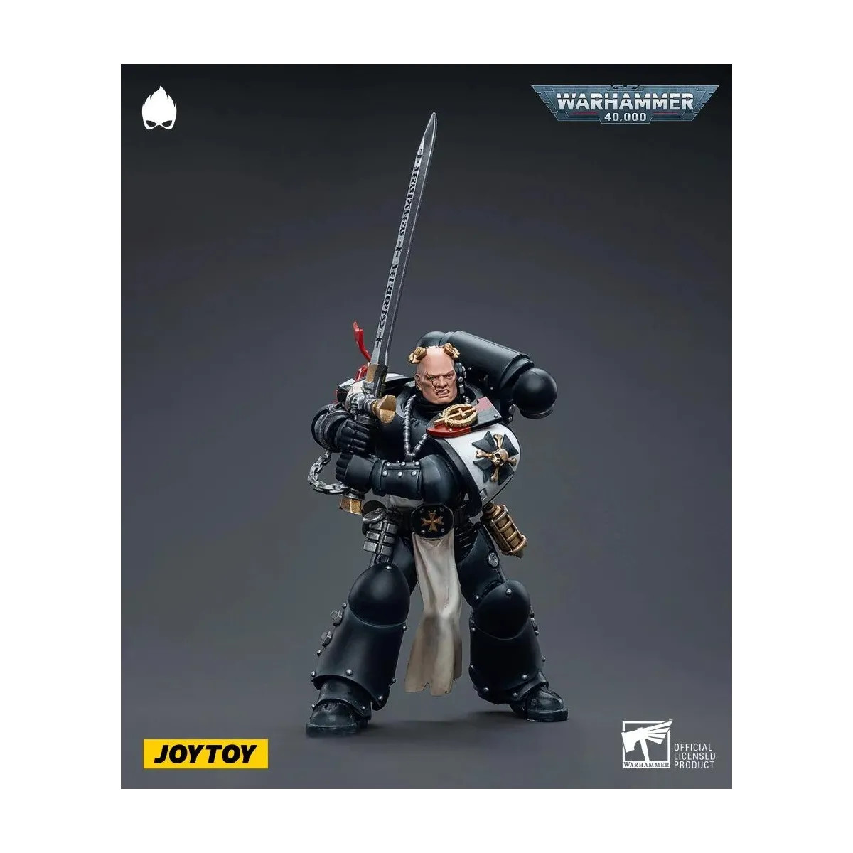 Space Marines Black Templar JoyToy figurine articulée pour décoration de studio