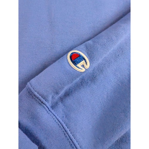 Nuevo con etiquetas Champion Powerblend Pullover Lavanda Deletrear Vellón Forrado Sudadera con Capucha Pequeña - Imagen 9 de 9