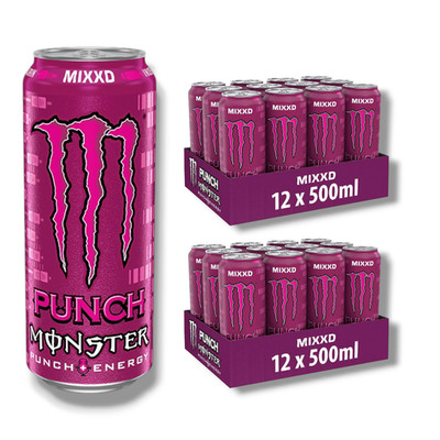 Monster Energy MIXXD Punch 24 x 0,5l