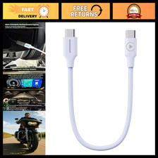 USB-C Motorcycle CarPlay Bypass Adapter Cable for Harley Goldwing Indian - Activ