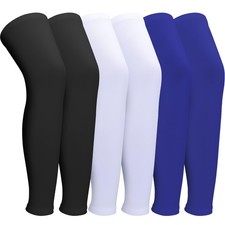 3 Pairs Leg Sleeves,Full Length Leg Compression Sleeve,Sports Leg Knee Sleeve...