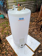 Oso 210L Indirect Hot Water Storage Cylinder  Super Coil 190 Litres