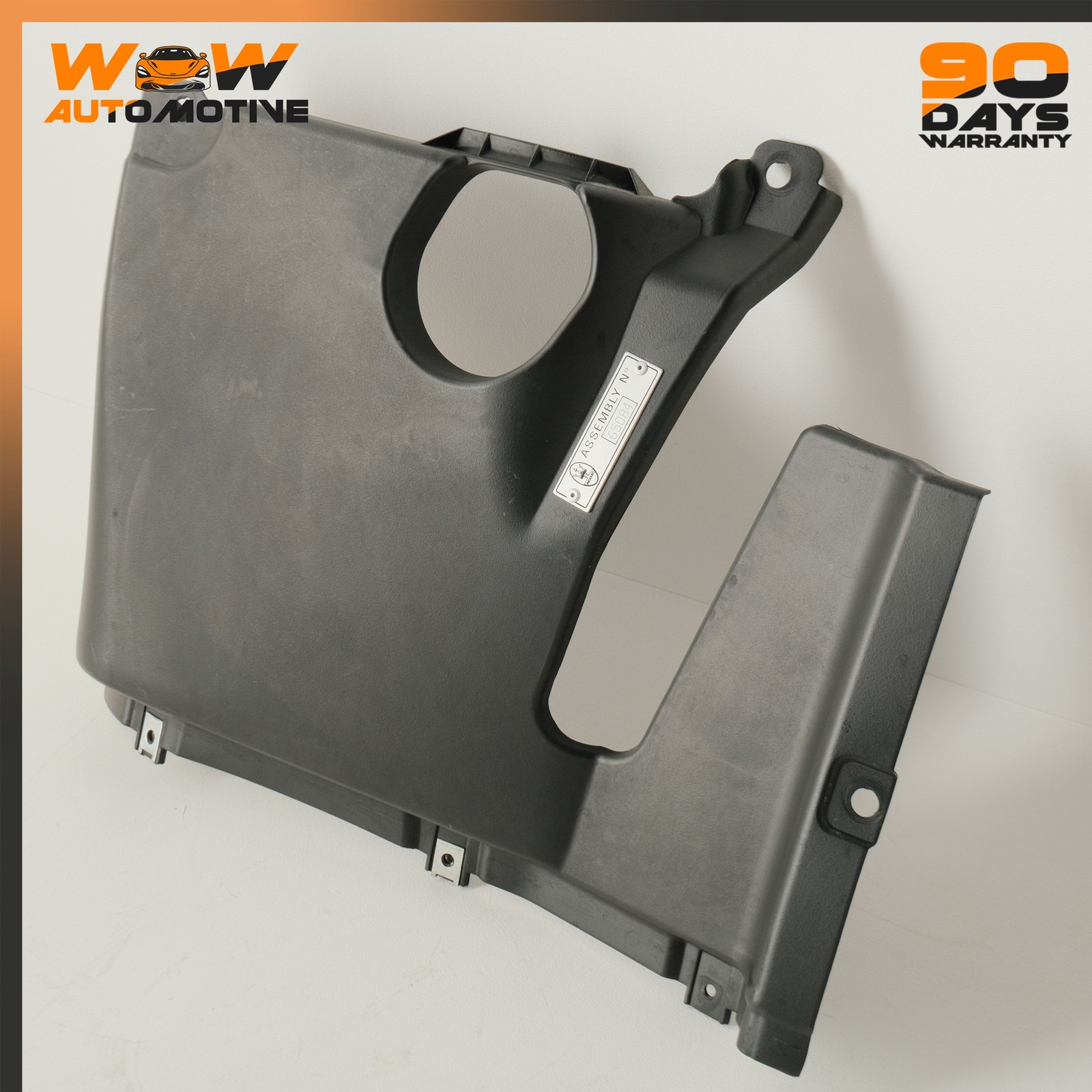 08-19 MASERATI GRANTURISMO S LEFT DRIVER SIDE ENGINE MOTOR COVER TRIM PANEL OEM