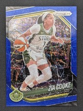 2025 Panini Prizm WNBA - Zia Cooke #110 - Blue Velocity Prizm Seattle Storm