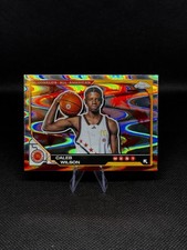 2025 Topps Chrome McDonald's All American Caleb Wilson #48 RayWave Refractor