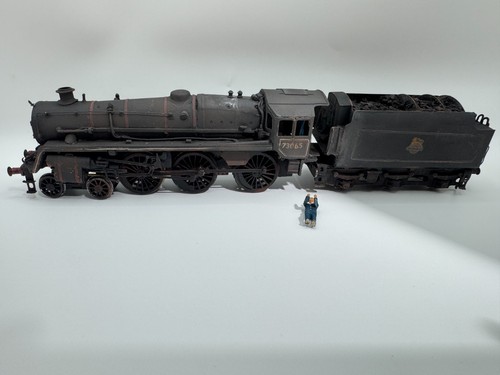 DJH Spur O BR Standard Class 5MT 4-6-0 Lokomotive 73065 - Bausatz gebaut - ungeprüft | Zustand: Used