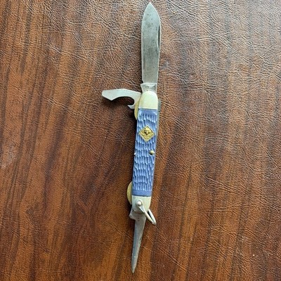 VINTAGE CAMILLUS NEW YORK USA CUB SCOUTS BSA CAMPING POCKET KNIFE