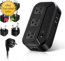 Voltage Converter 2300W Power Step down 220V to 110V Universal Travel Adapter