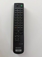 Sony RM-DX300 Wireless CD Remote Control, Black, Range More Than 10 m