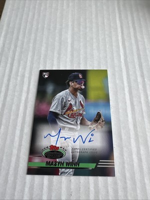 2024 Topps Stadium Club - MASYN WINN Rookie Design Variation Auto /50 RC #DVA-MW