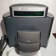 Bose AV321 Series I Media Center Receiver Plays DVD/CD/AM/FM 2.1 Channel Tested 