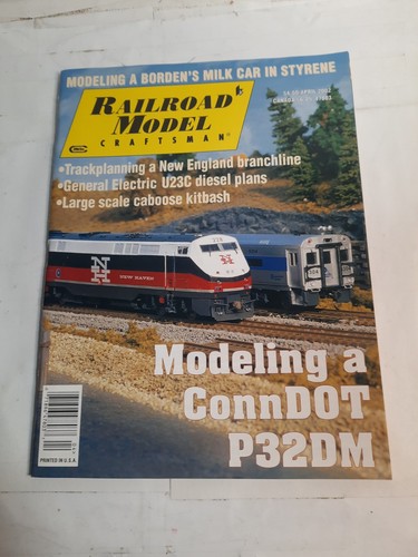 Railroad Model Craftsman Magazine April 2002 - Imagen 1 de 4