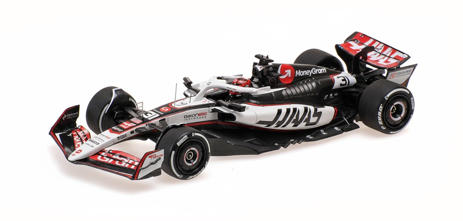 Minichamps 1/43 MONEYGRAM HAAS F1 VF-25 ESTEBAN OCON 5TH PLACE CHINA 2025
