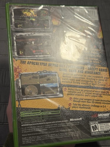 FACTORY SEALED! Microsoft Xbox Original Road Kill 2003 Brand New Game - Picture 21 of 22