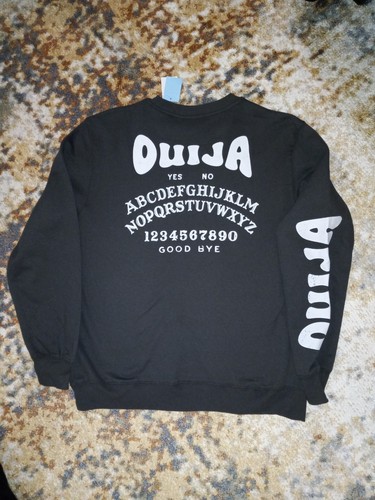 NWT ~ Women's Ouija Board '24 Graphic Sweatshirt Size Medium Shirt Top Halloween - Picture 2 of 7