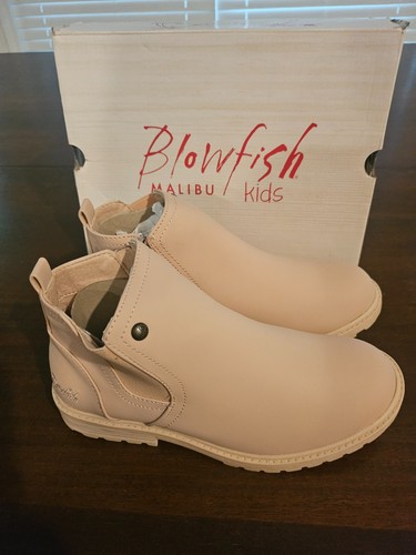 Blowfish Girl's Kid's Rainey-K Rain Boot Light Pink Rubber Size 4 1/2 - Picture 3 of 9