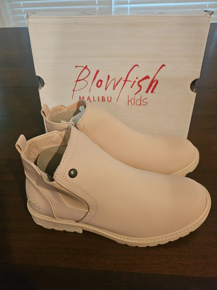 Bota de Lluvia Blowfish Niña Niño Rainey-K Rosa Claro Goma Talla 4 1/2 Foto 3 de 4